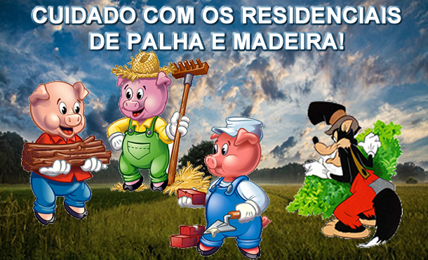 O Lobo Mau e os Três Porquinhos nas ILPIs. Clínica Geriátrica. Casa de Idosos.