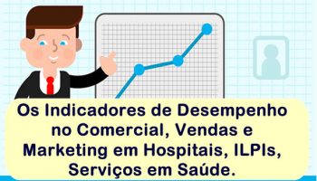 Os Indicadores de Desempenho no Comercial, Vendas e Marketing em Hospitais, ILPIs, Clínicas Médicas.